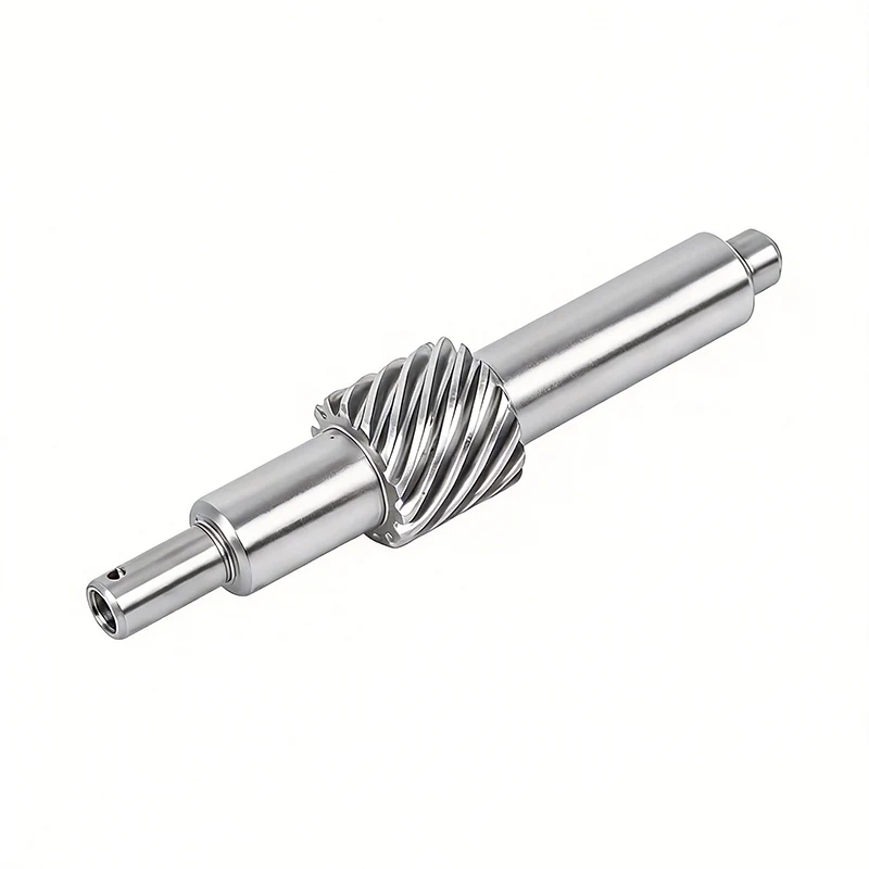 Pneumatisk drivmotoraxel