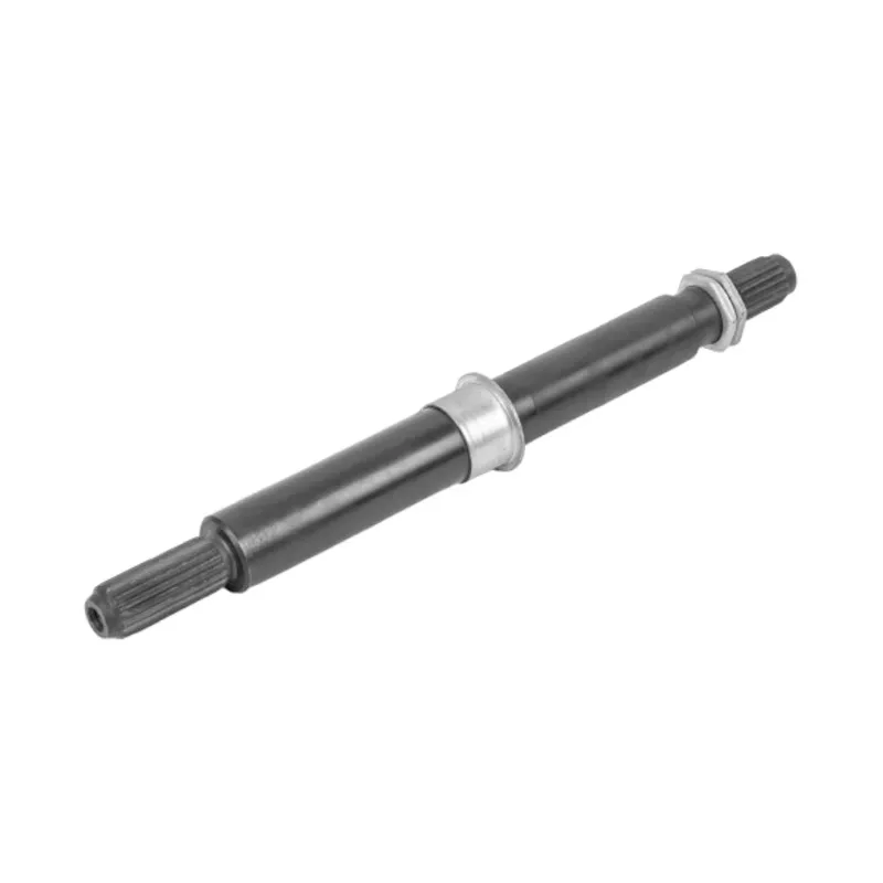 Rektangulär spline motoraxel