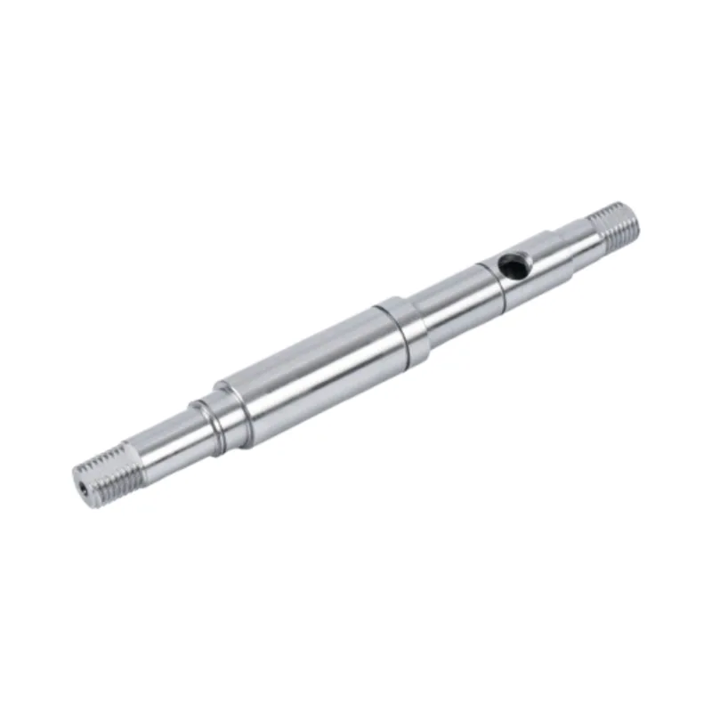 Genomgående hål motoraxel